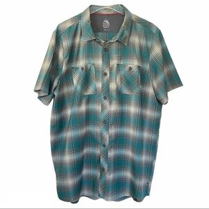 River Edge Dress Shirt Green Business Casual XL